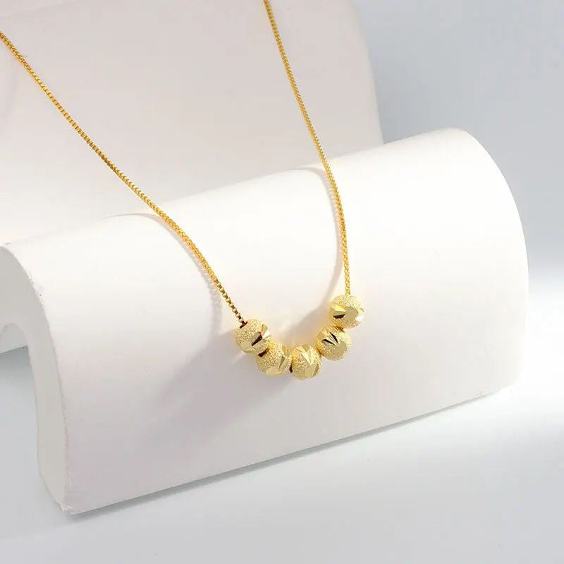 Viral 18K Gold Polished Design Five Luck Blessing Locket (Trending Now 🔥)