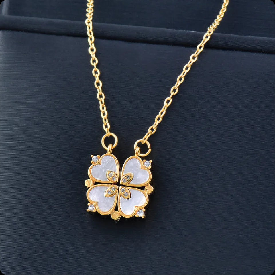 Four Magnet Love Pendant Necklace Gift for Women (TRENDING NOW 🔥)