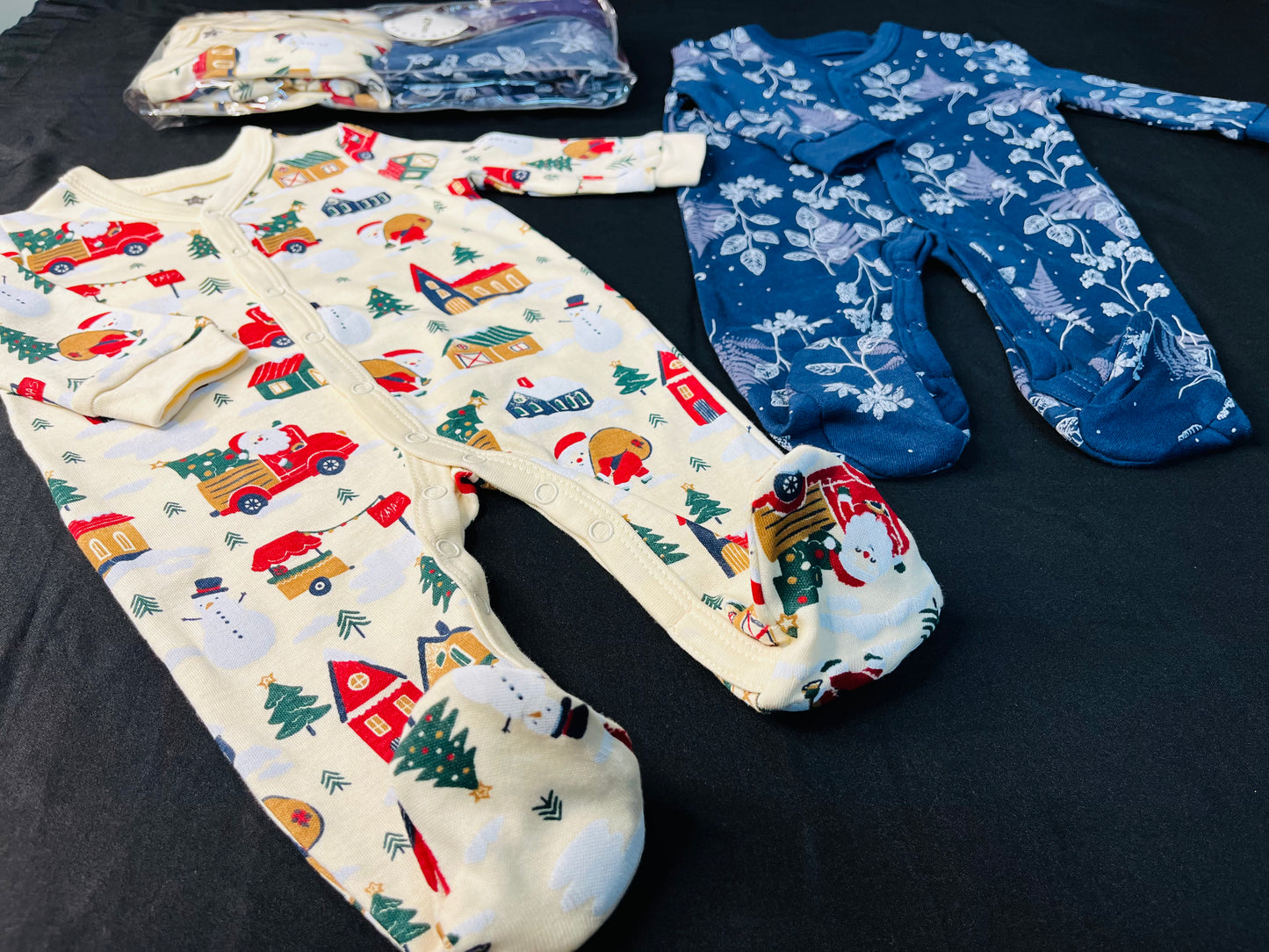 2 Pcs Baby Jumpsuit Full Body Baby Romper