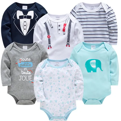 6 Pcs Baby Romper (Assorted Color)