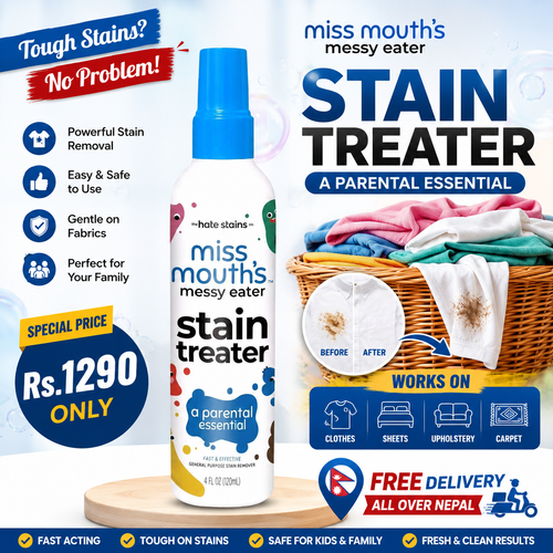 Miss Mouth  Messy Eater Stain Treater