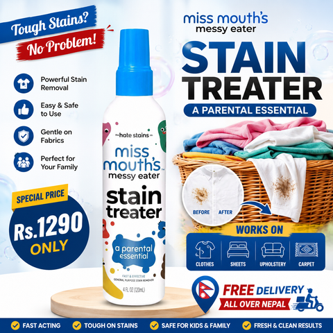 Miss Mouth  Messy Eater Stain Treater