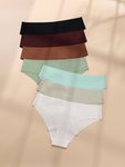 H&M Branded 5 Pcs Premium Seamless Panty(Assorted Color)