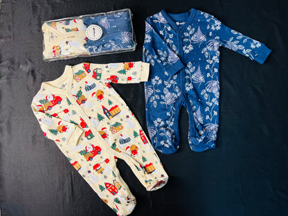 2 Pcs Baby Jumpsuit Full Body Baby Romper