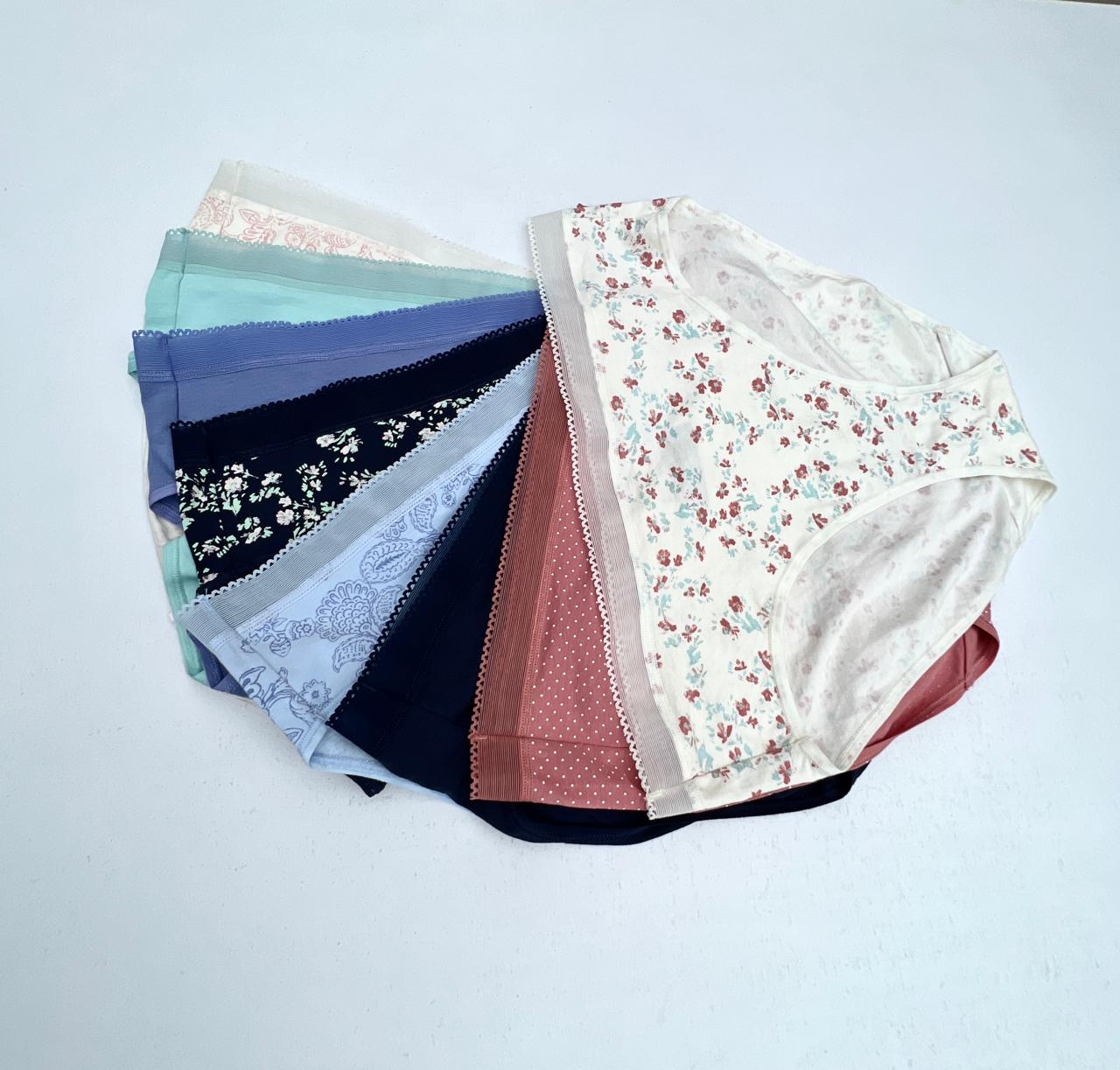 Bali Branded 5 Pcs Premium Cotton Panty (Assorted Color)