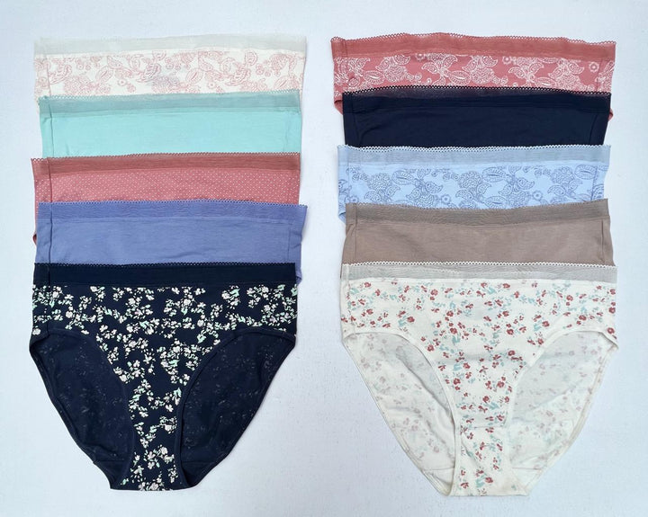 Bali Branded 5 Pcs Premium Cotton Panty (Assorted Color)